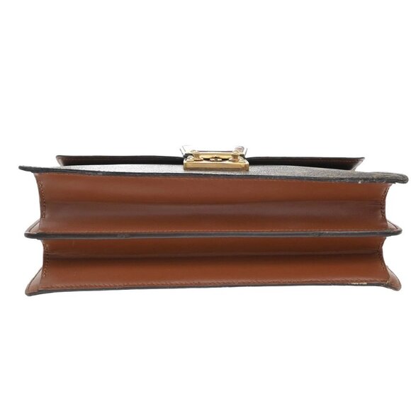 LOUIS VUITTON Concorde Hand Bag Monogram Leather Brown France M51190 84KB259 - Picture 6 of 16